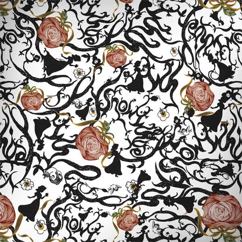 Disney Snow White Roses and Character Silhouette Surface Book 2 13.5in Skin